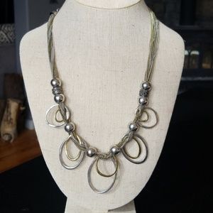Unique & Playful Oval Necklace